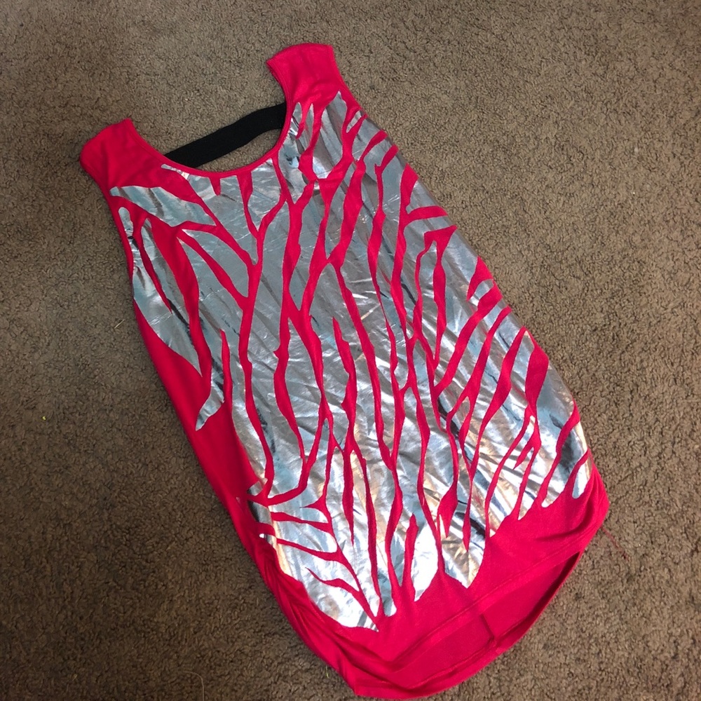 Flashy pink tank, never worn