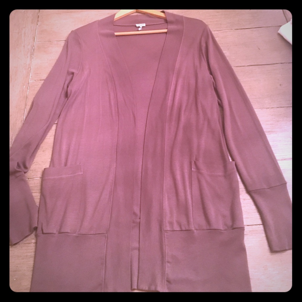 Splendid soft knit tunic cardigan