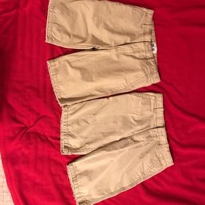 Boys khaki shorts