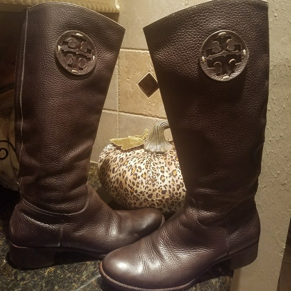 Tory Burch Keaton Riding Boots - Picture 3 of 8