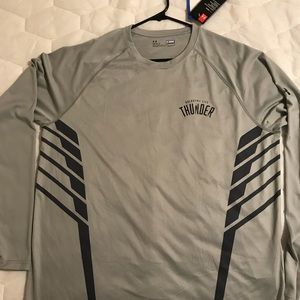 UA long sleeve NBA OKC thunder combine shirt
