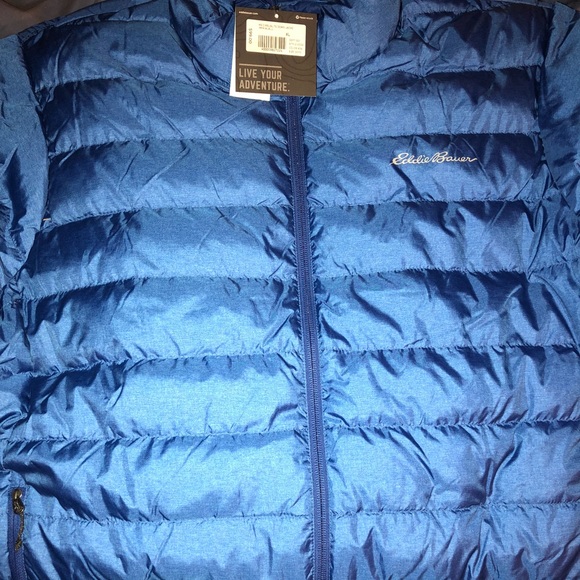 Two Eddie Bauer Men’s CirrusLite Down Jacket - Picture 4 of 6