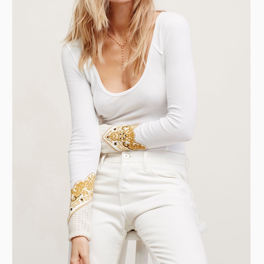 NWT Free People Bandana Cuff Thermal