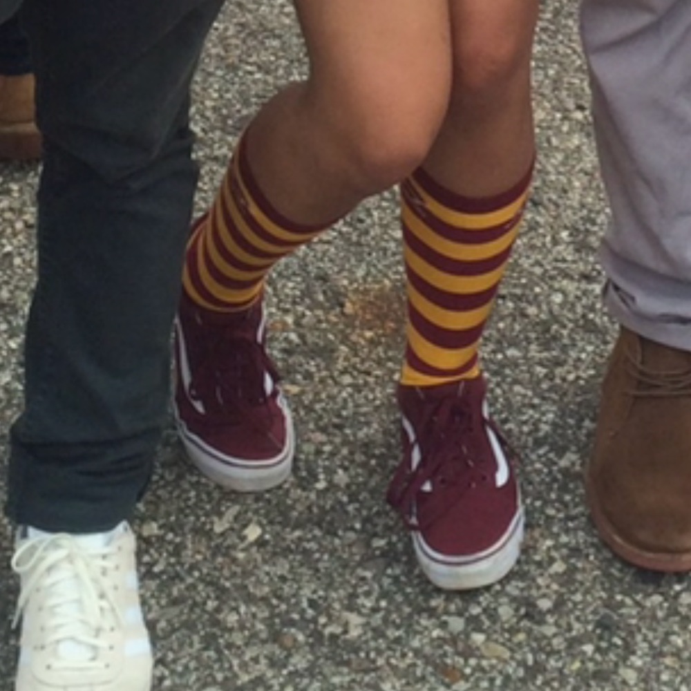 Old skool vans- burgundy