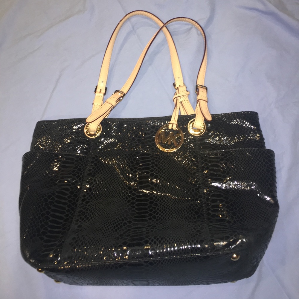 Michael Kors Snakeskin Shoulder Bag