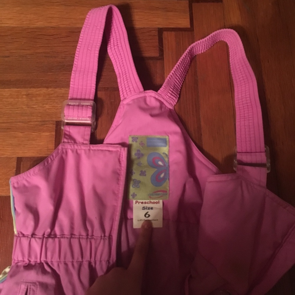 Child’s Pink Skii Suit - Picture 3 of 8