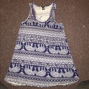 Printed tank top
