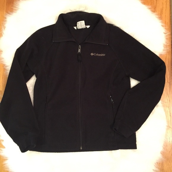 girls black columbia jacket