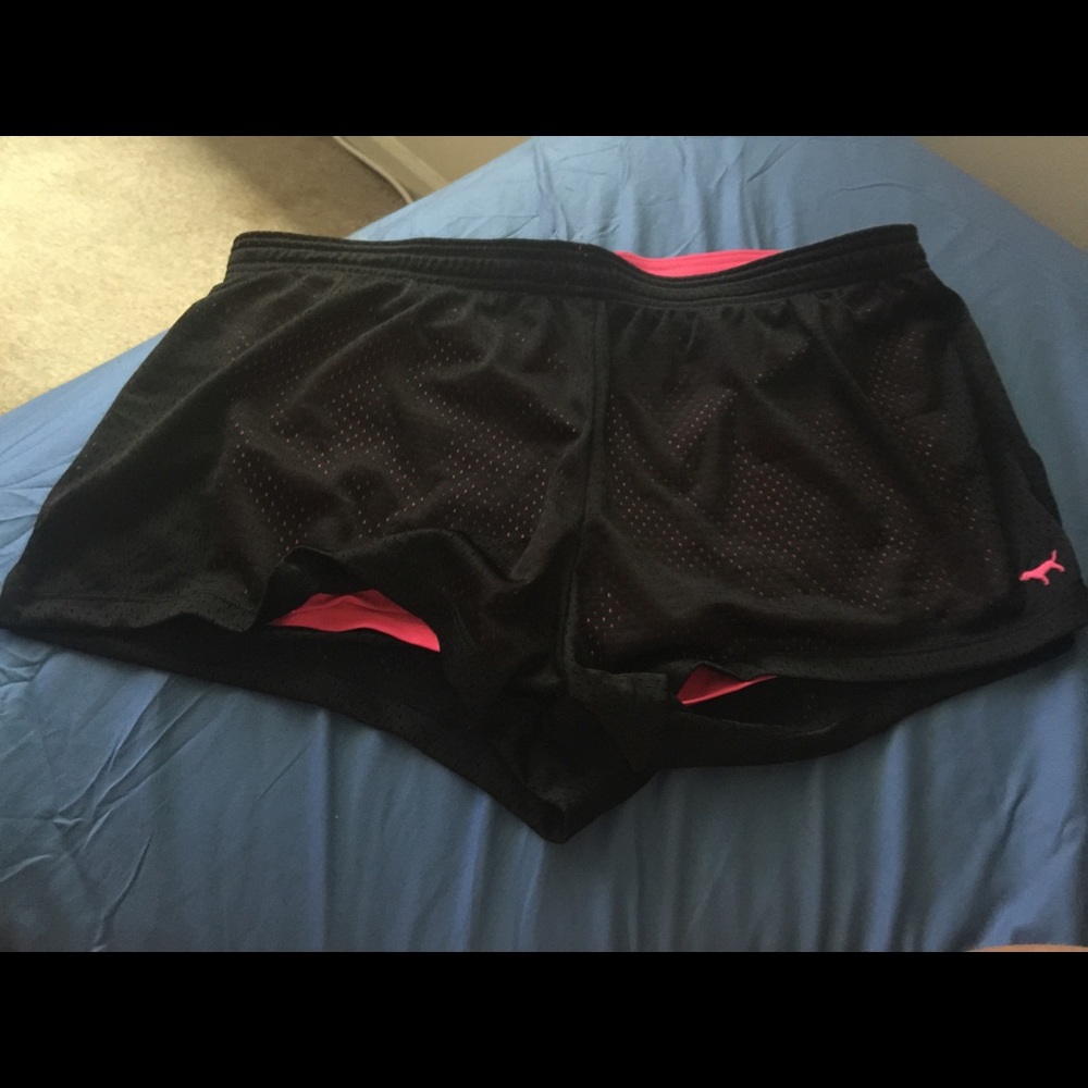 PINK vs gym shorts