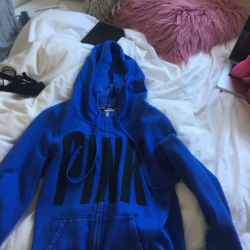 Pink hoodie