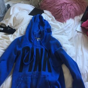 Pink hoodie