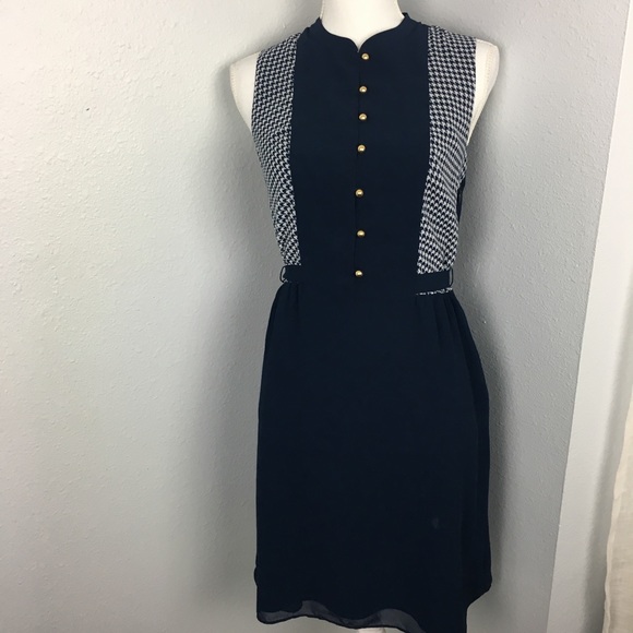 tommy hilfiger houndstooth dress