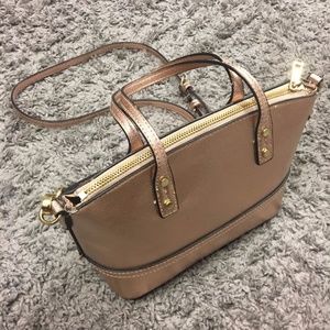 Shiny Rose Gold Purse