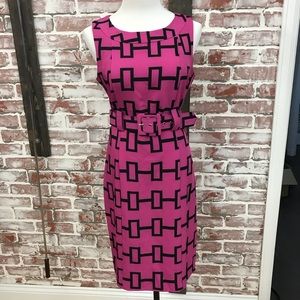 Fun Pink & Black Dress