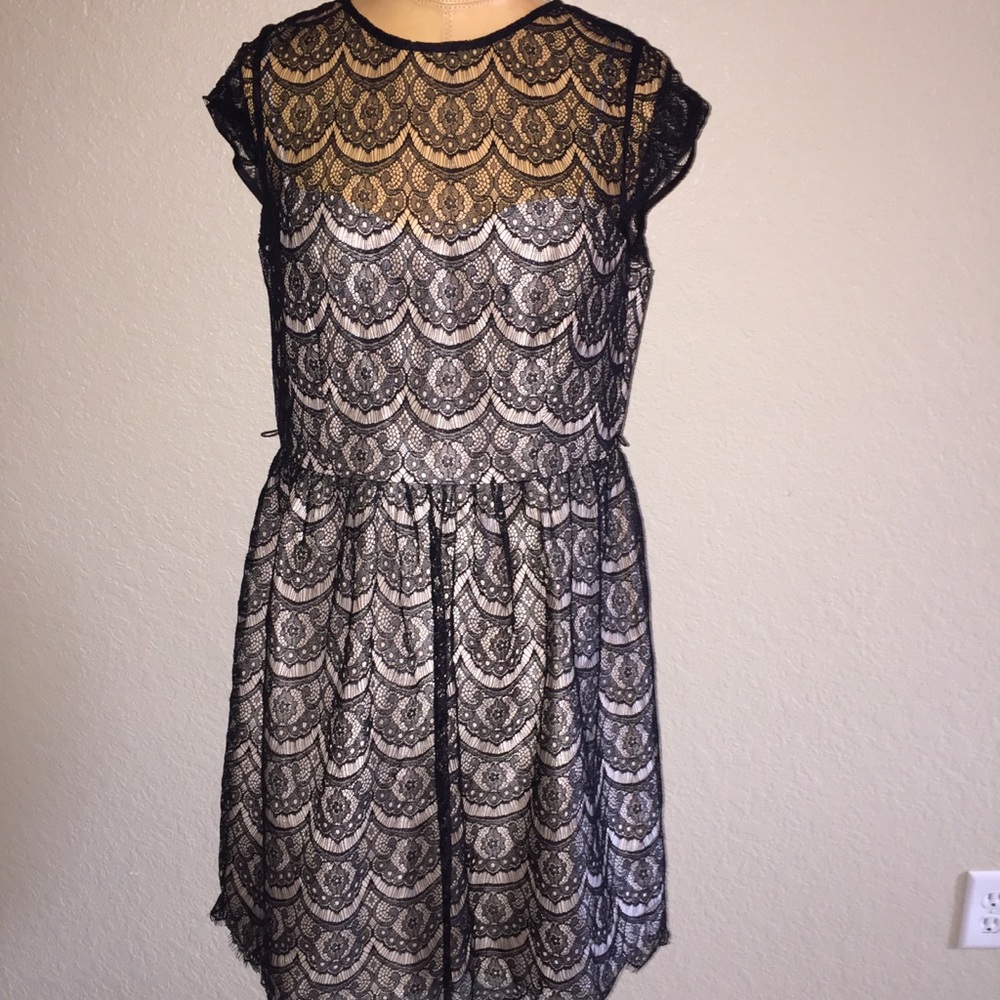NWOT Black Lace Dress