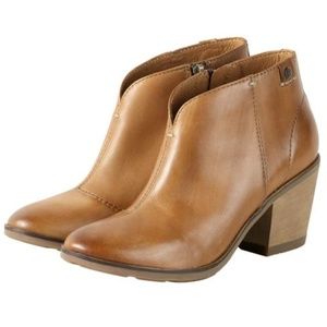 Bussola Reikiavik Brown Leather Ankle Booties