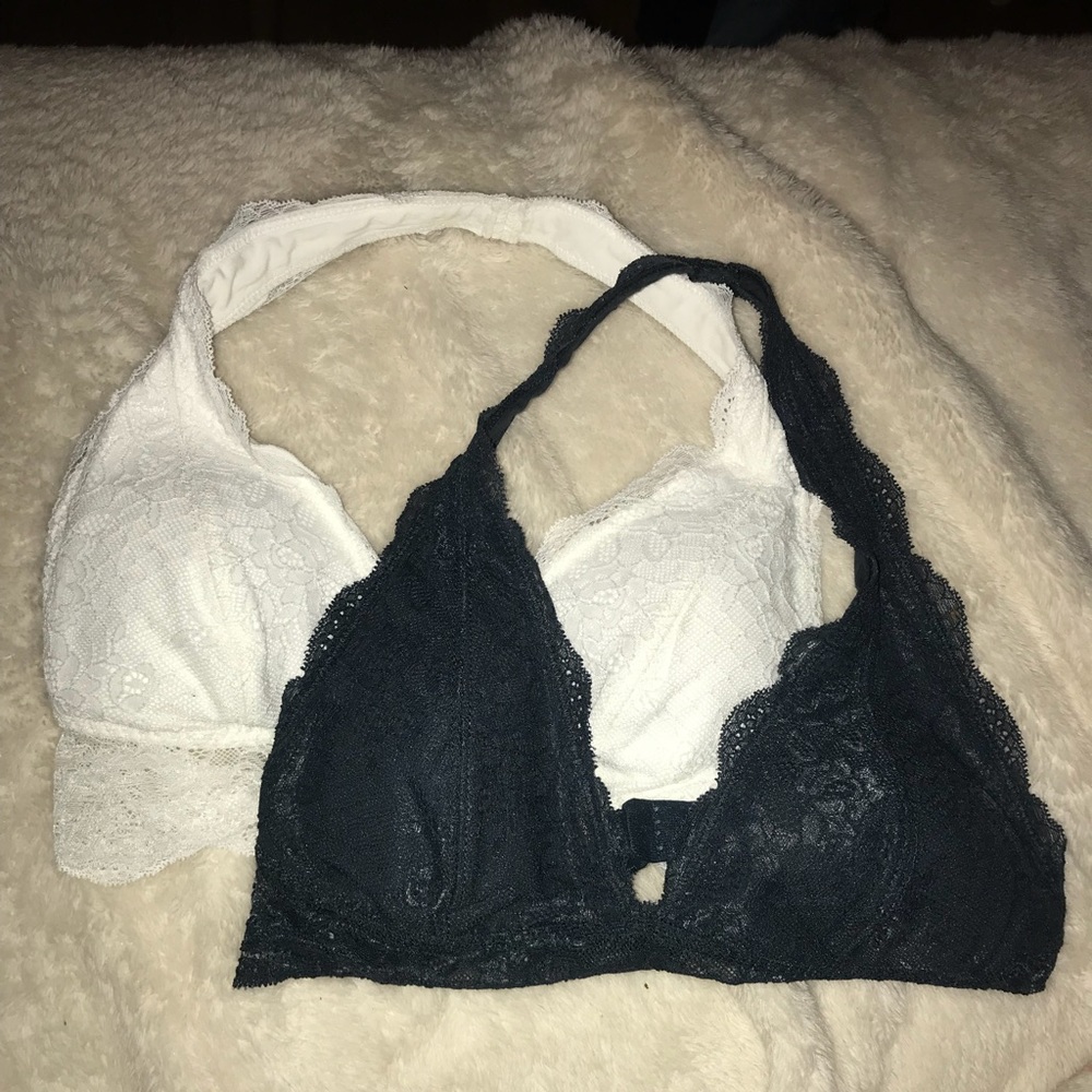 2 Abercrombie and Fitch bralettes