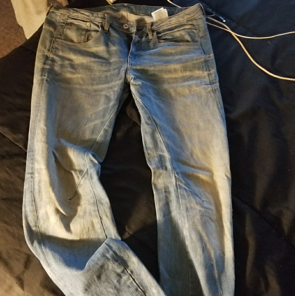 Light wash gstar ARC jeans