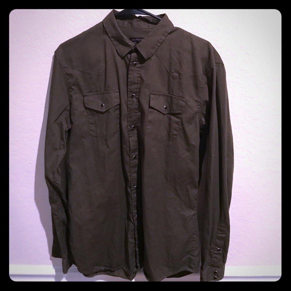 Never worn Zara men’s button down