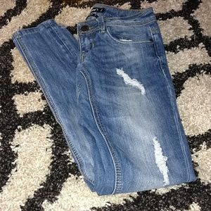 Distressed Skinny Jeans