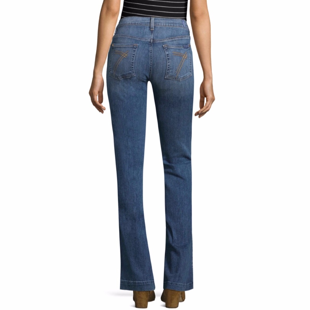 7 For All Mankind Slim Trouser Jean - Sz 32 - Picture 2 of 6
