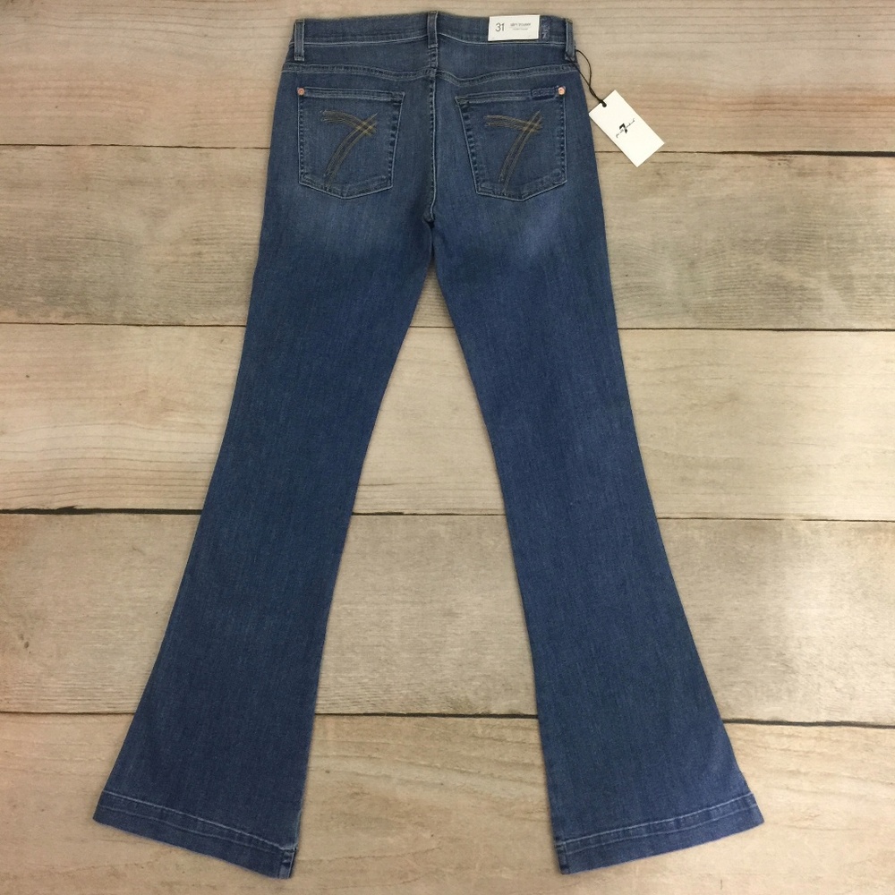 7 For All Mankind Slim Trouser Jean - Sz 32 - Picture 5 of 6