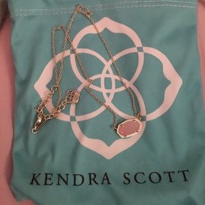 Kendra Scott Light Pink Drusy