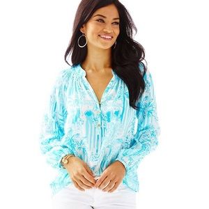 NWT Lilly Pulitzer Elsa Top