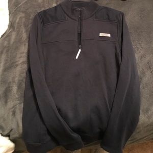 Navy Quarter Zip Jacket