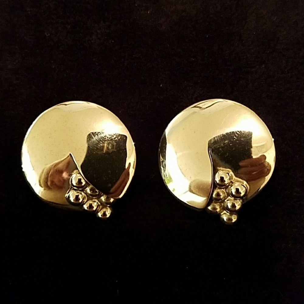 Sterling Silver Round Studs