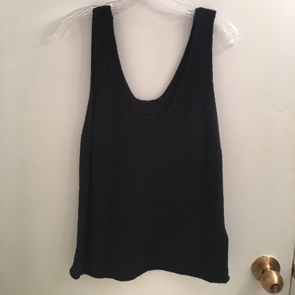 Madewell Tops - Madewell Black Sweater Tank