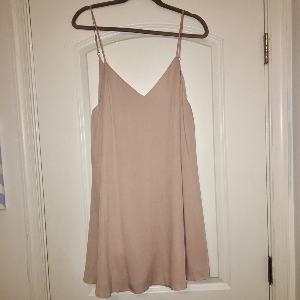 Tobi Pink/Biege Swing Dress