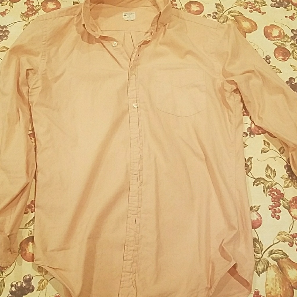 J.Crew Salmon sunwashed Oxford