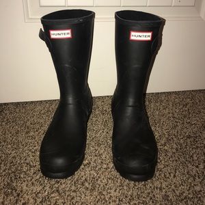 Hunter rain boots