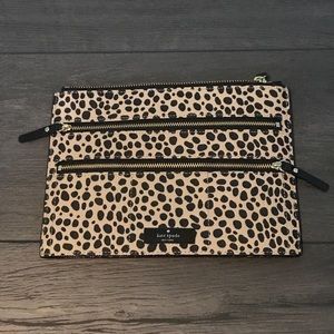 Kate Spade Cheetah clutch purse/wallet