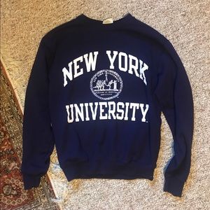 NYU (New York University) Crewneck Sweatshirt