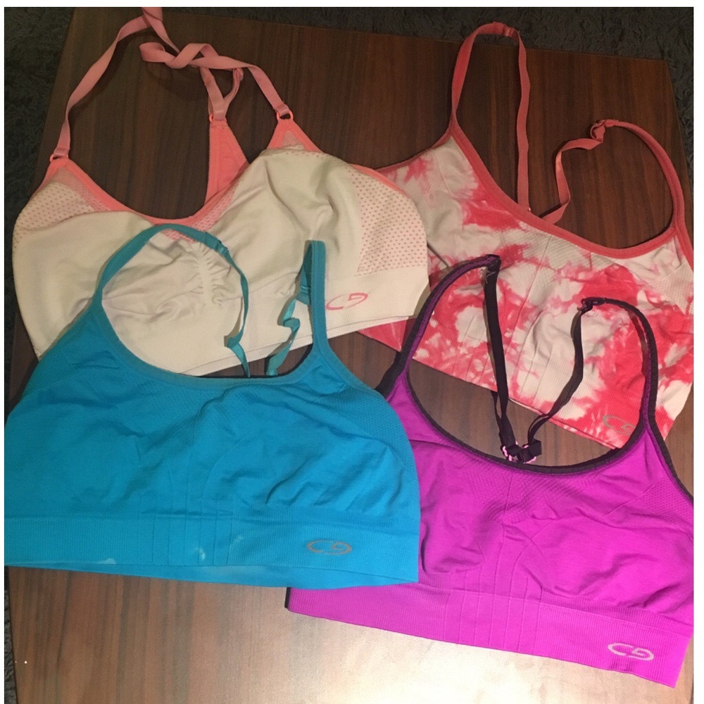 BUNDLE 4 Champion Seamless Adjustable Sports Bras