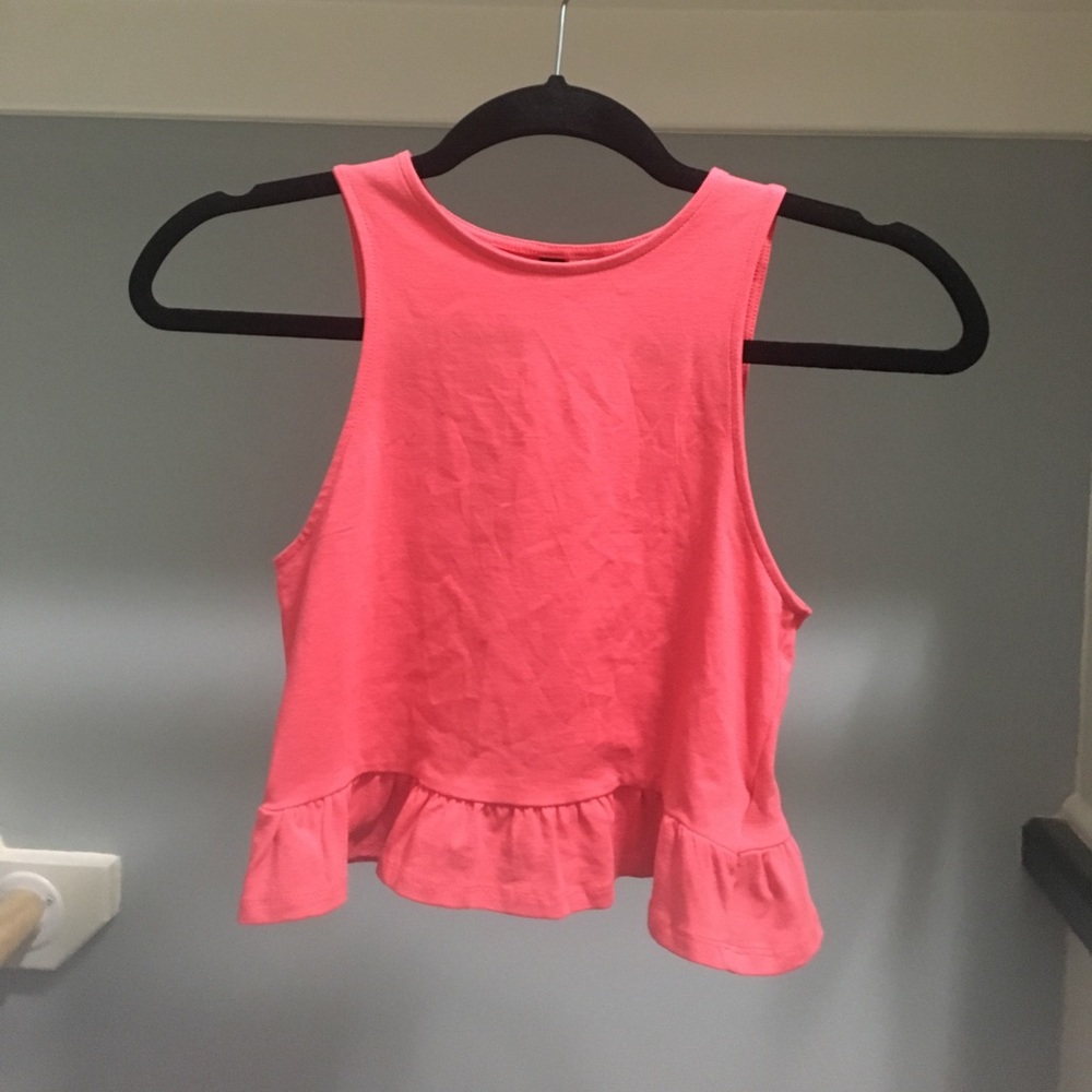 XS peplum crop from H&M