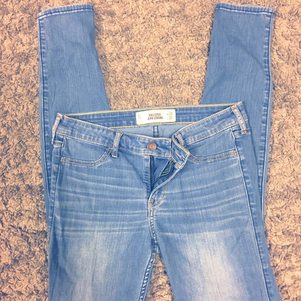 Hollister Stretch Hi Rise Super Skinny Jeans
