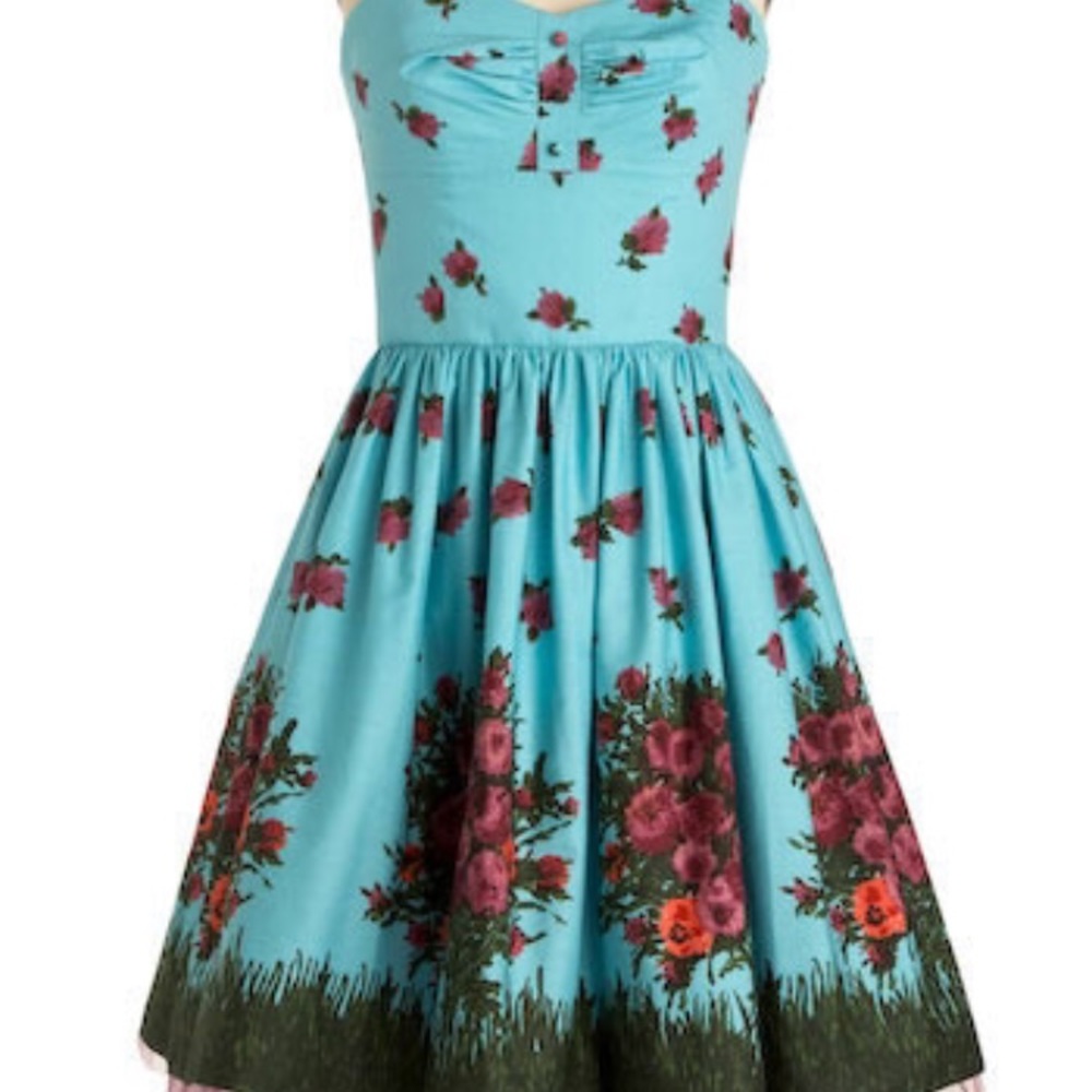 Betsey Johnson sky bloom dress 8