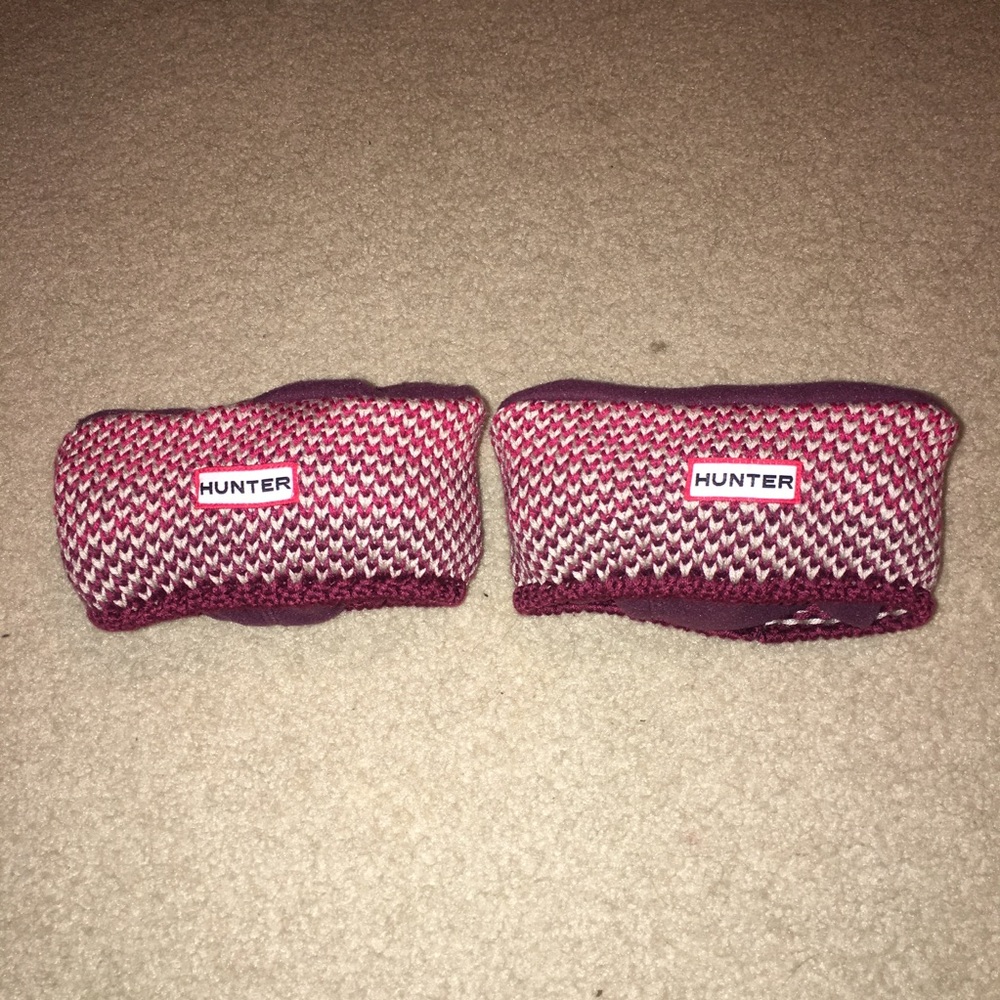 NWOT- Hunter Top Stitched Boot Socks