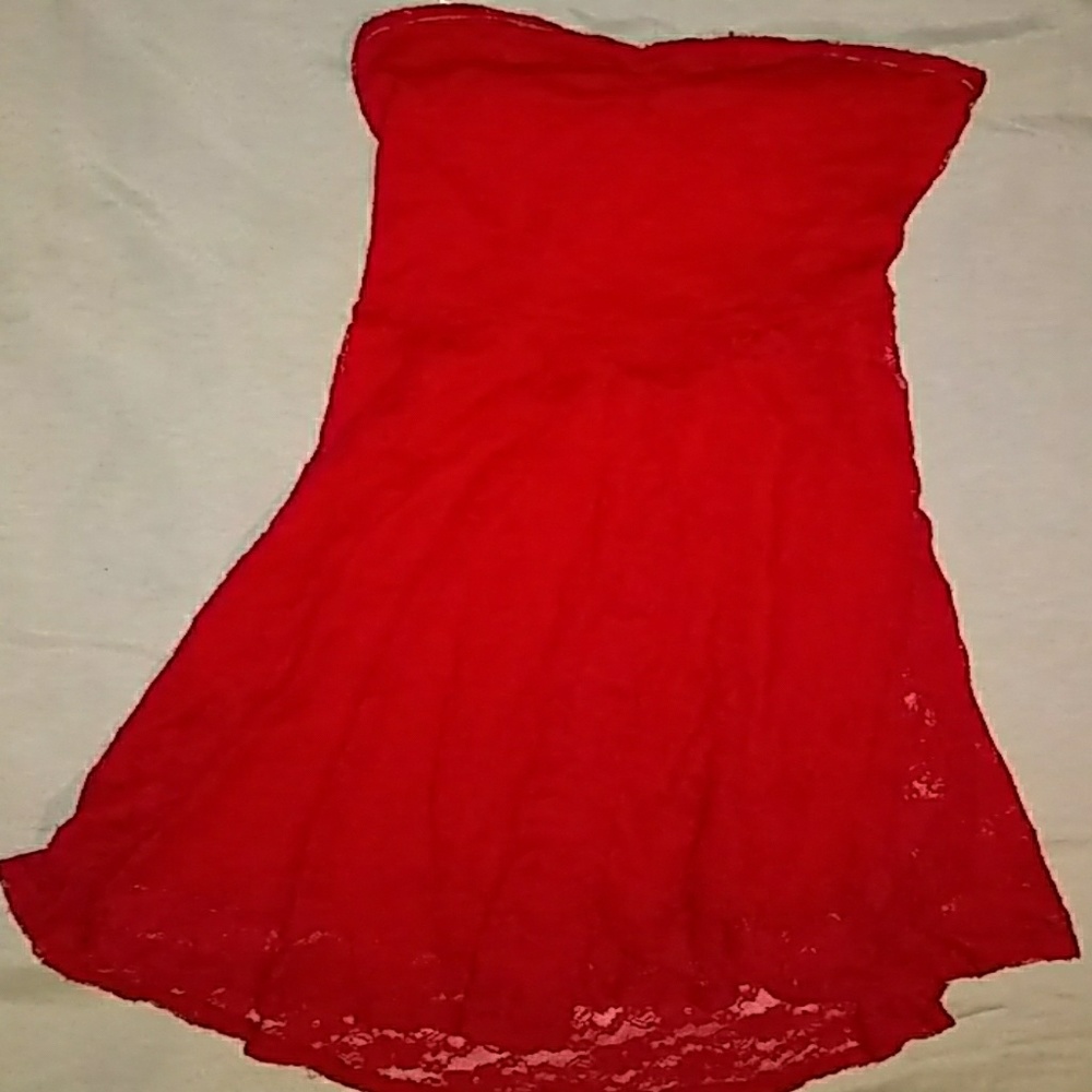 Red dress