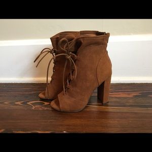 Express lace ankle boots
