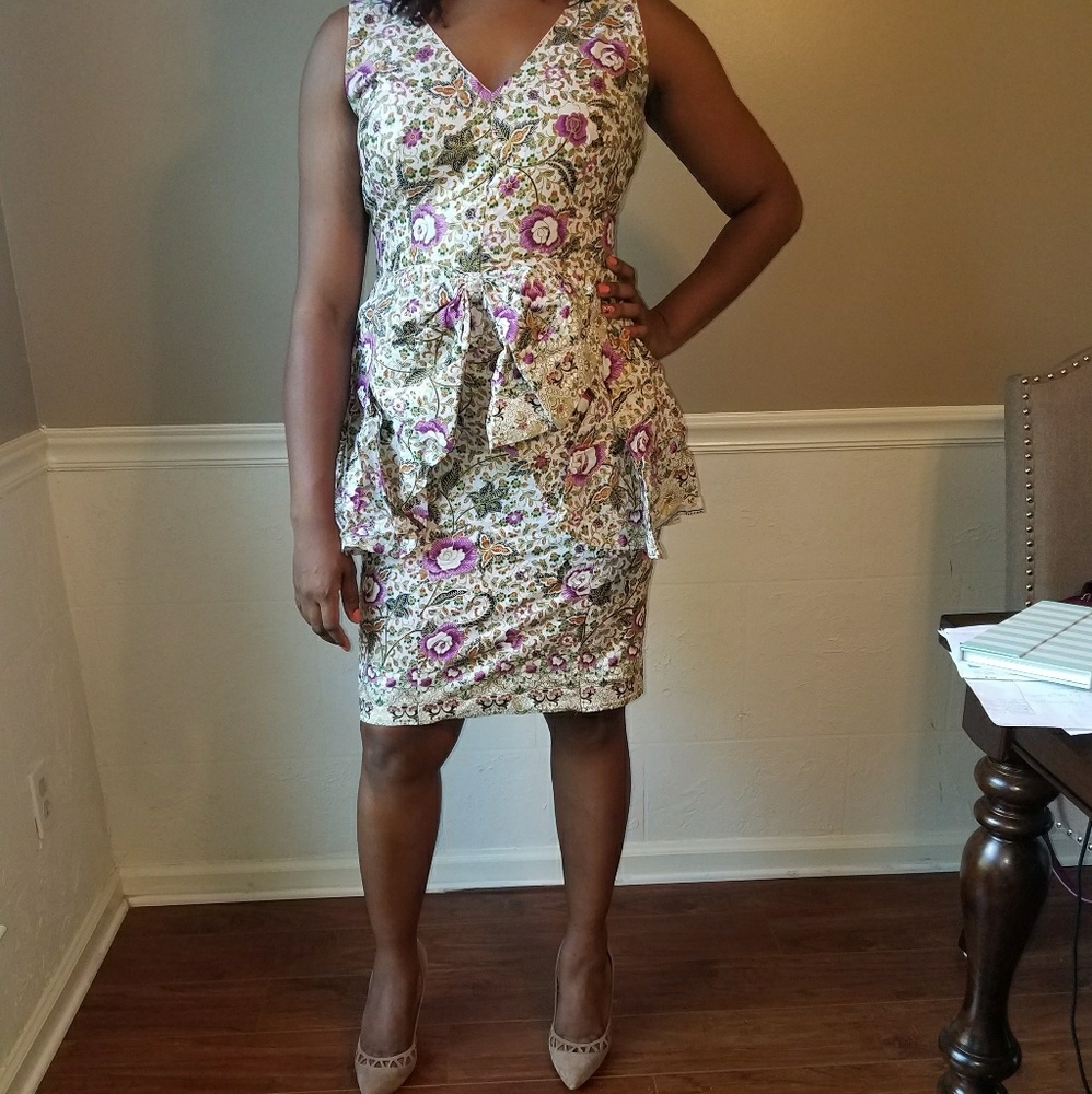 Custom made Ankara print dress