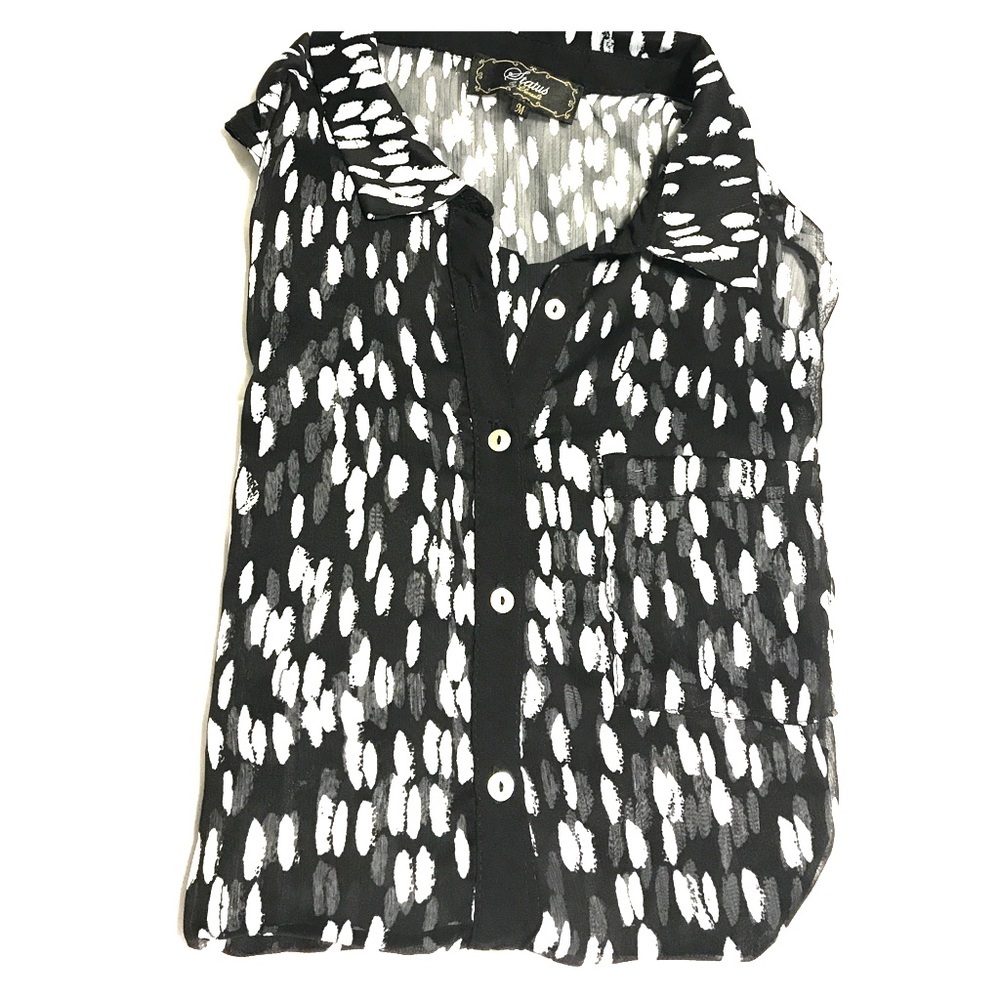 Status by Chenault Women's Sleeveless Blouse