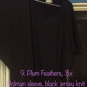 Black Dolman Sleeve