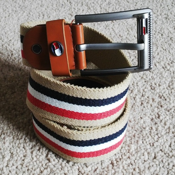 Other - Men's Belt Stretch Fabric Woven Fashion Belt Women