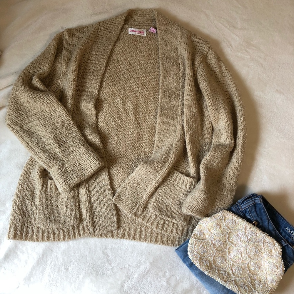 SOLD-Vintage Knit Cardigan