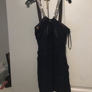 Navy blue dress (price negotiable)