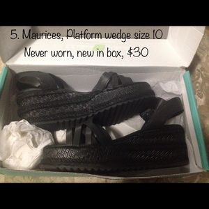 Maurices platform wedge